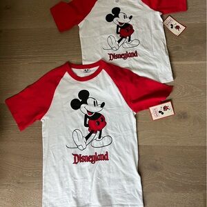 Disney store girls and women T-shirts lot size Girls XL Women XS